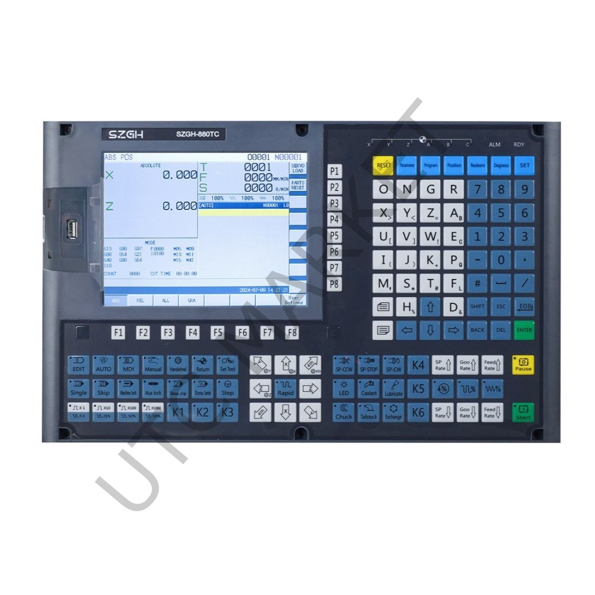 2 Eksen CNC Torna Kontrol Ünitesi SZGH-880TC